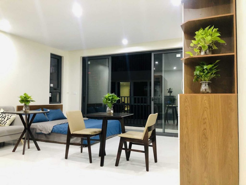 Cho thuê chung cư Mini 44 Trần Thái Tông diện tích 35m2; 7.5 tr/tháng