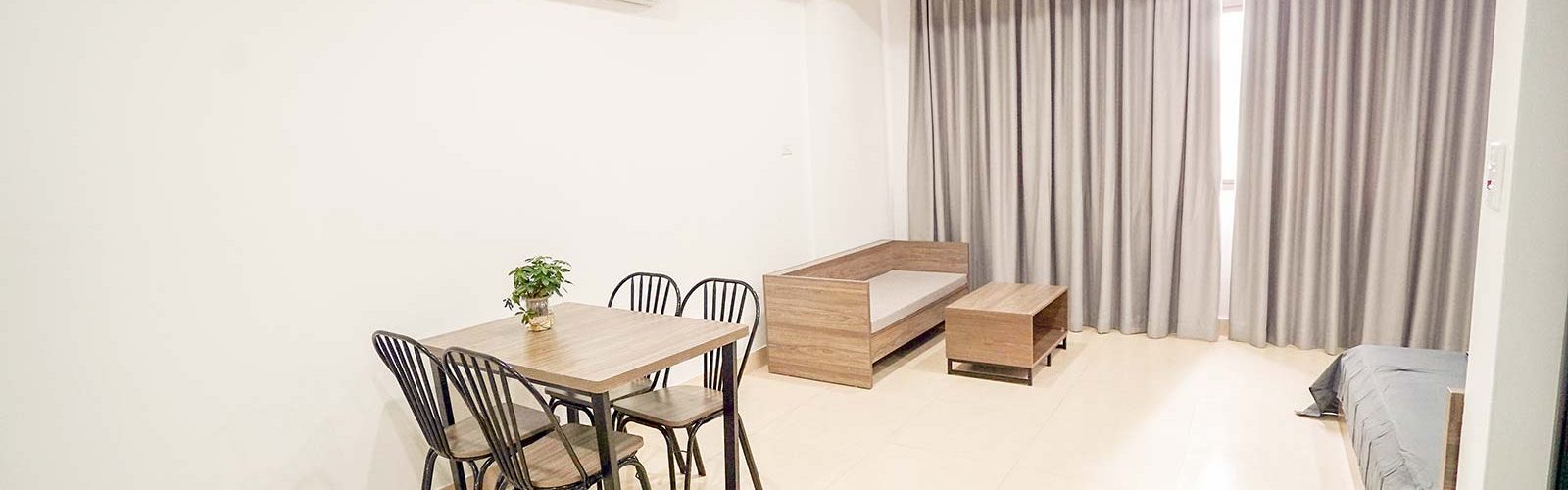 Cho thuê căn hộ đầy đủ đồ diện tích 35m2 tại số 20 đường Nguyễn Văn Huyên